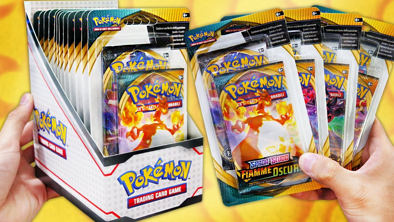 *ULTRA SHINY E GOLD!!* APRO 24 BLISTER POKEMON FIAMME OSCURE!
