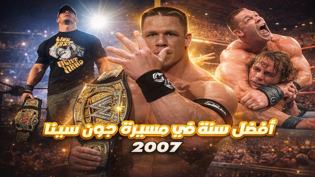 هل 2007 كانت أفضل سنة في مسيرة جون سينا؟ 🤯🔥