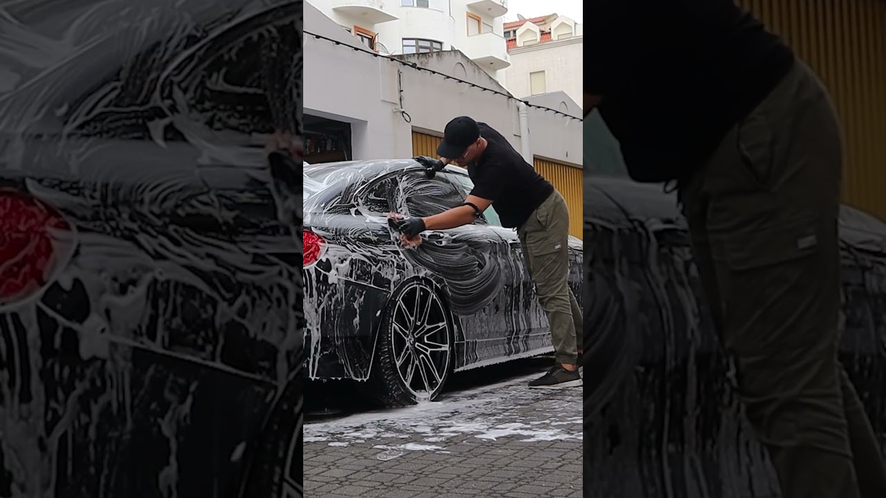 Este BMW S&eacute;rie 4 ficou IMPEC&Aacute;VEL depois desta lavagem!