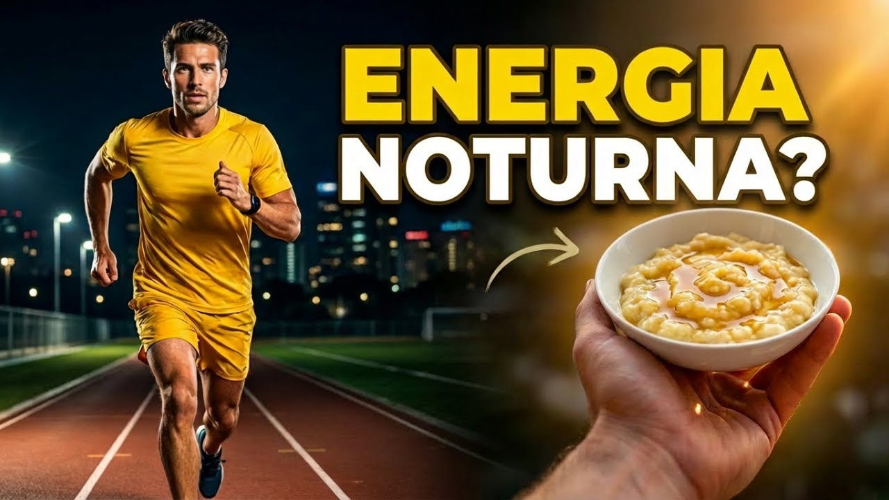 O QUE COMER ANTES DE CORRER À NOITE?