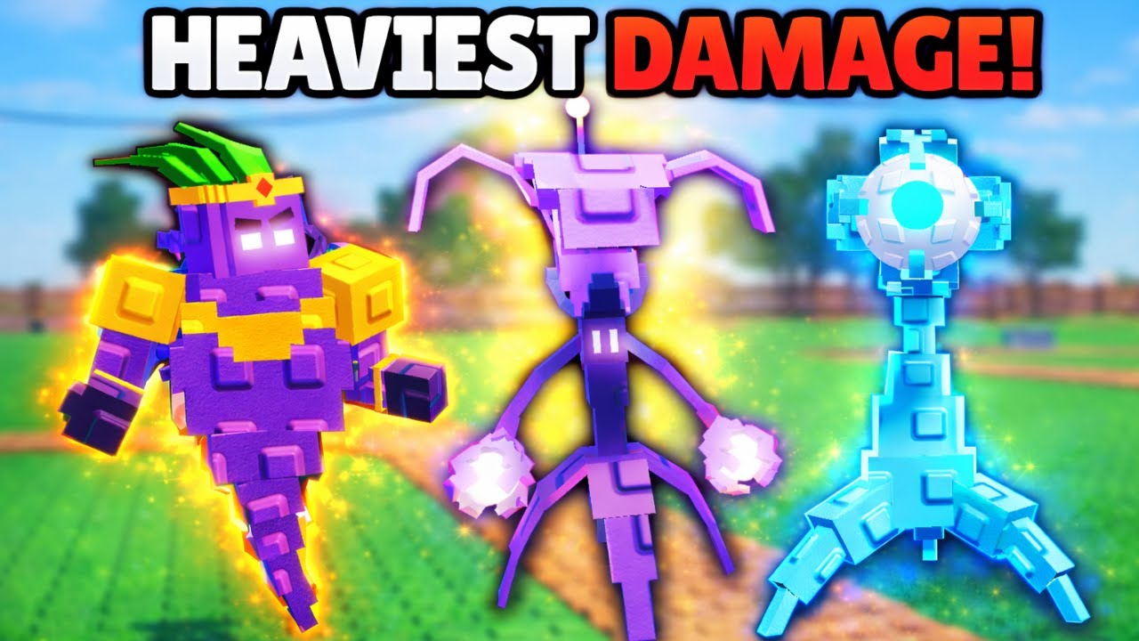 The HEAVIEST HITTERS IN THE GAME BROKE Garden Tower Defense?!