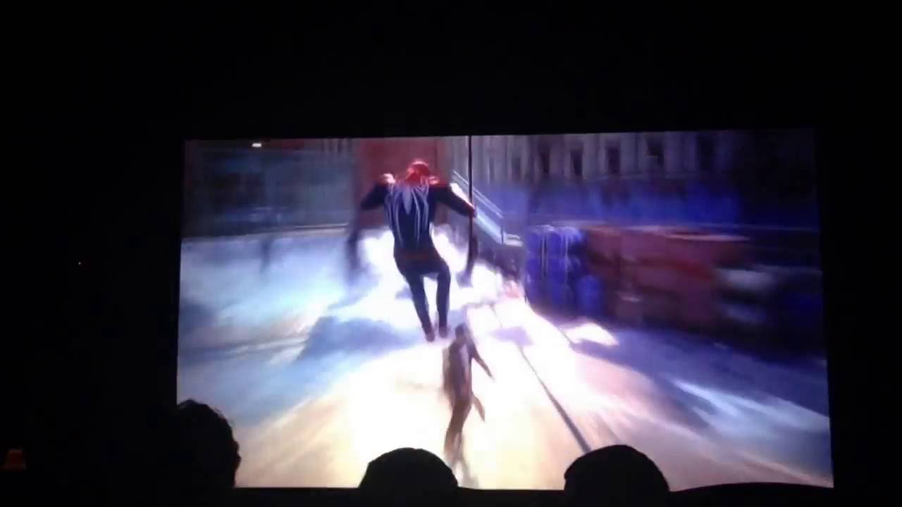 Spider-Man e3 Sony press conference movie theaters crowd reaction 2016