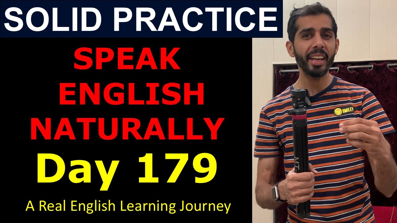 English Day 179 | A Real English Learning Journey | Speak English Naturally & Confidently