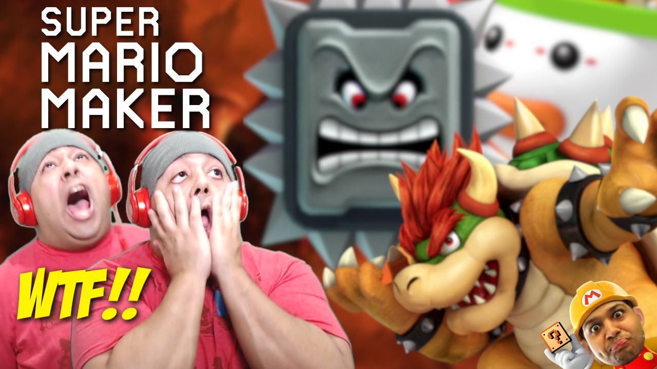 THESE F#%KING LEVELS ARE STRAIGHT FROM HELL!!! [SUPER MARIO MAKER] [#71]