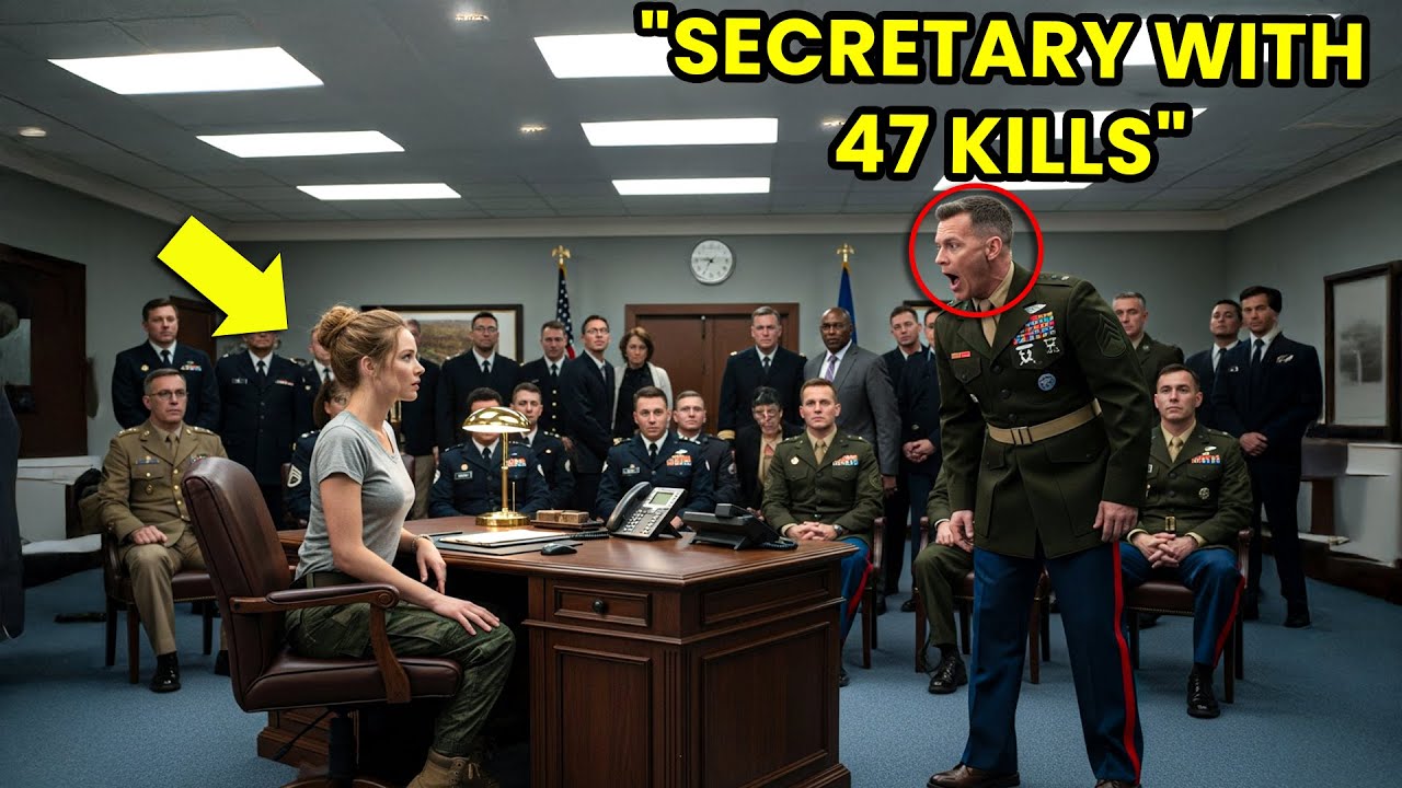 A Marine General Joked About Her Confirmed Kills - Then Her Calm Words Froze the Briefing