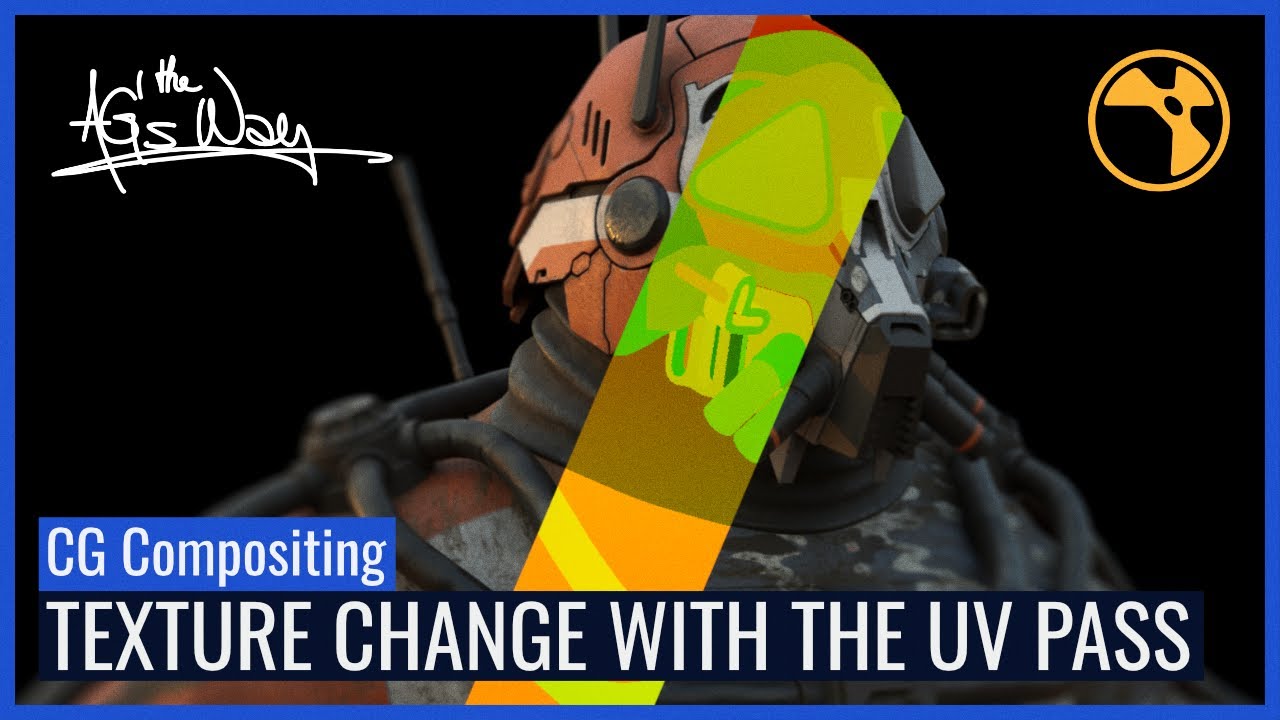 The AG's Way Nuke Compositing Course | Class 07-03 - CGC Texture Change with the UV Pass