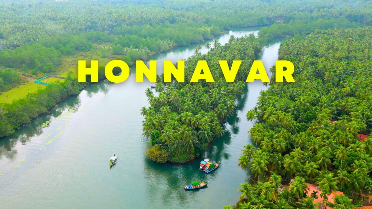 Honnavar - The Untouched Heaven of Karnataka🌴 | 4k Cinematic Video