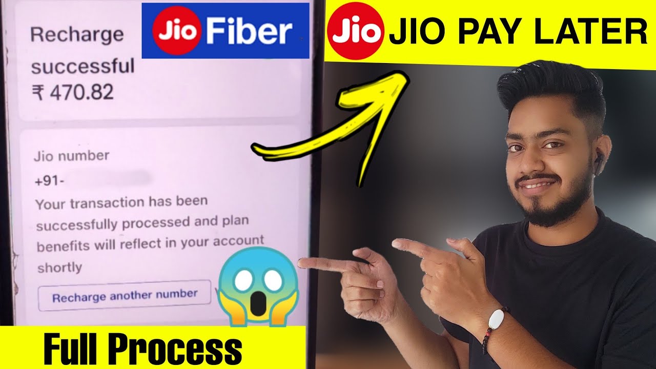 Jio pay later recharge trick, Jio fiber pay later, Jio fiber recharge by paytm postpaid full trick