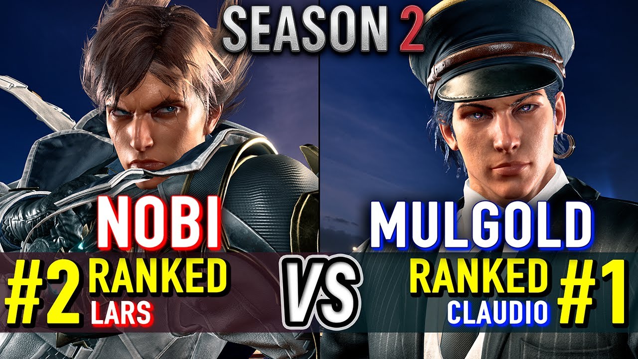 T8 🔥 NOBI (#2 Ranked Lars) vs MULGOLD (#1 Ranked Claudio) 🔥 Tekken 8 High Level Gameplay