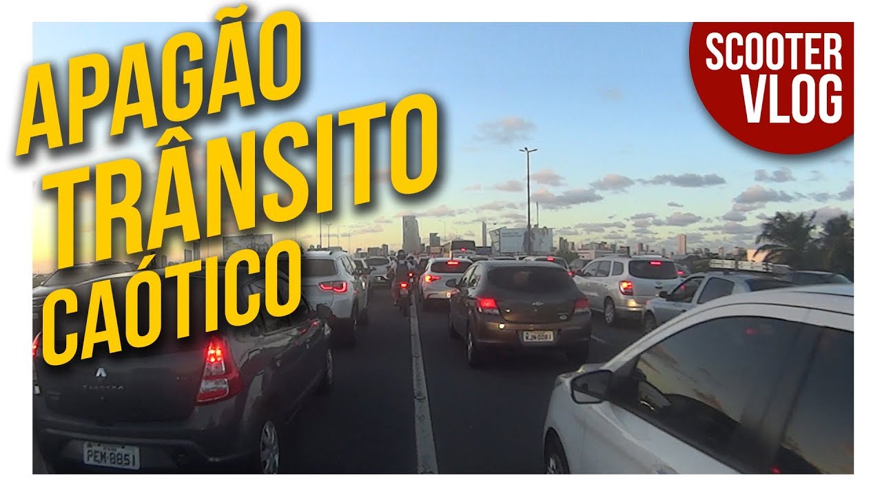 Apagão no Nordeste e o Caos no Trânsito de Recife em 21/03/2018