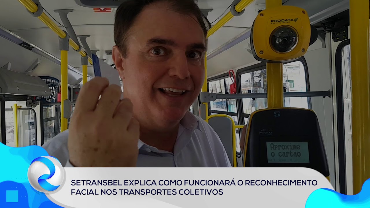 Setransbel explica como funcionará o reconhecimento facial nos transportes coletivos. Assista!