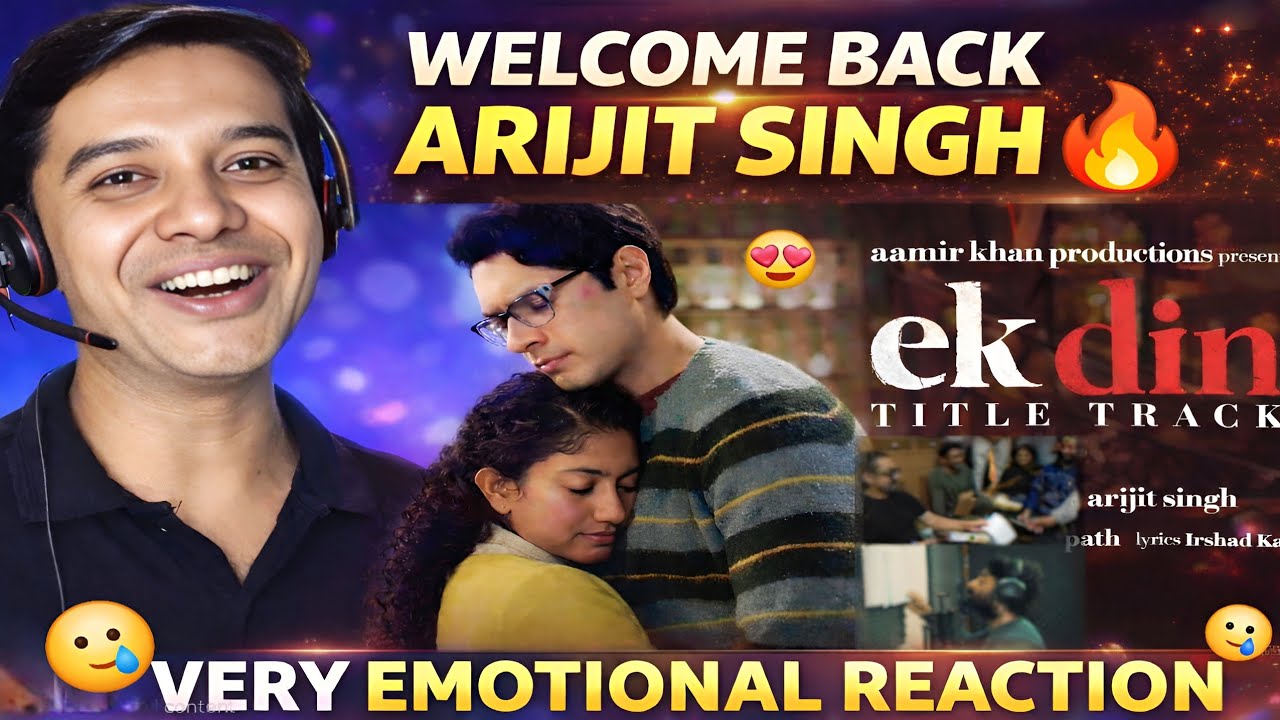 Arijit Singh X Aamir Khan | 𝗘𝗸 𝗗𝗶𝗻 – 𝗧𝗶𝘁𝗹𝗲 𝗧𝗿𝗮𝗰𝗸 - Reaction 🫡 | Ram Sampath,Irshad Kamil |RitikRaj4u