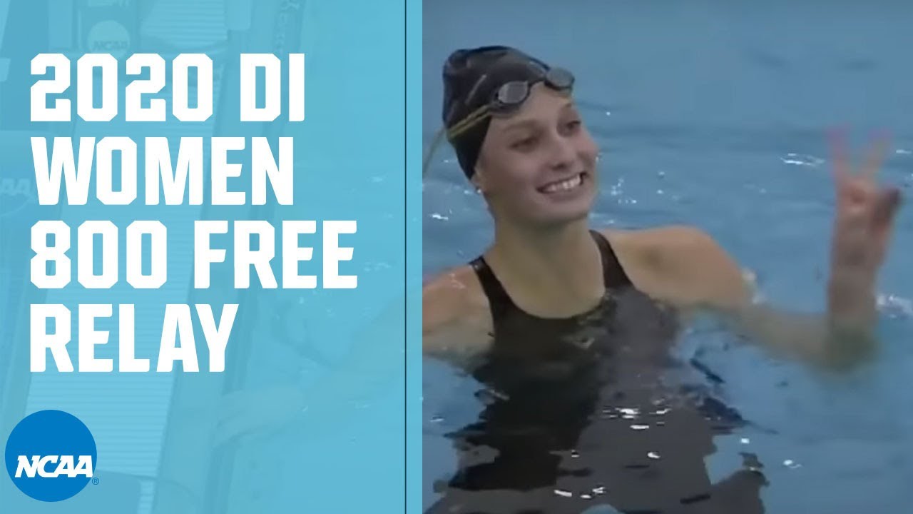 Women's 800 freestyle relay &ndash; 2021 NCAA swimming championships