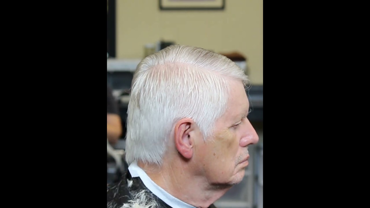 classic scissor cut hairstyle