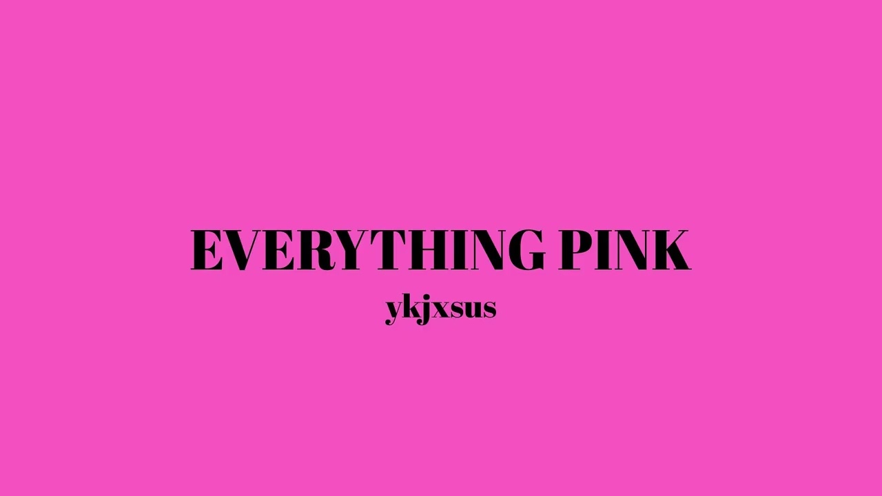 ykjxsus - everythingpink
