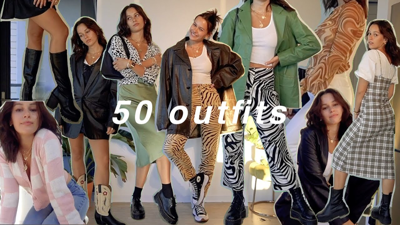 50 OUTFITS for fall 2020 | fall 2020 lookbook