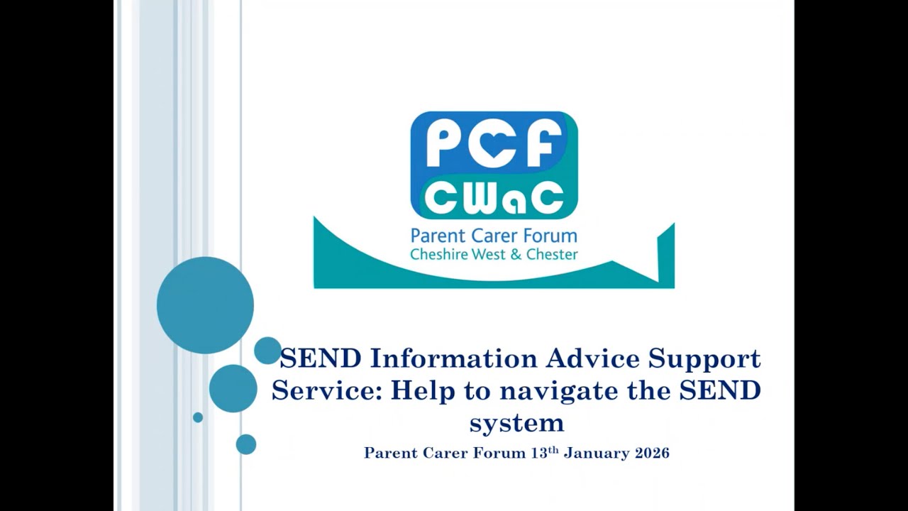 IASS - 'Helping Families Navigate the SEND System' Parent Training Session