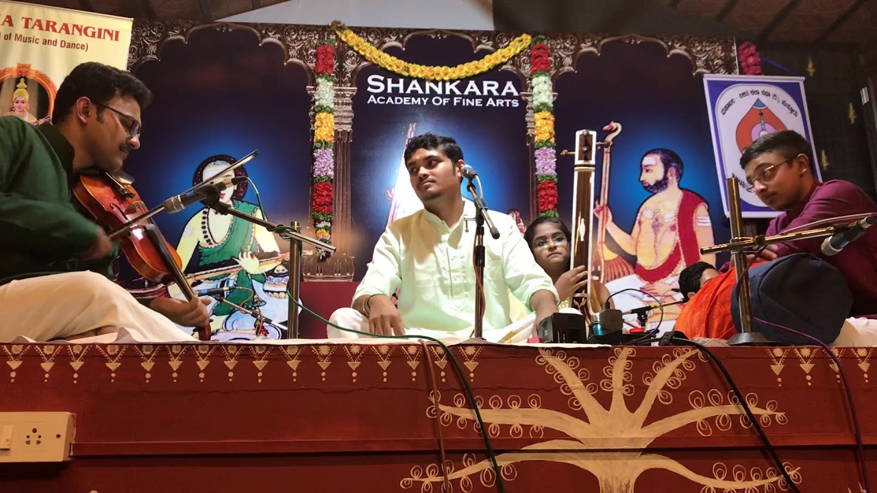 Madyamavati by Vishwajith Mattur, concert with Siddarth Prakash