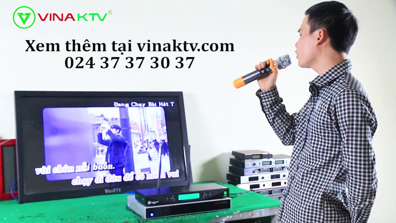 Micro kh&ocirc;ng d&acirc;y S600 Vina KTV h&aacute;t karaoke hay