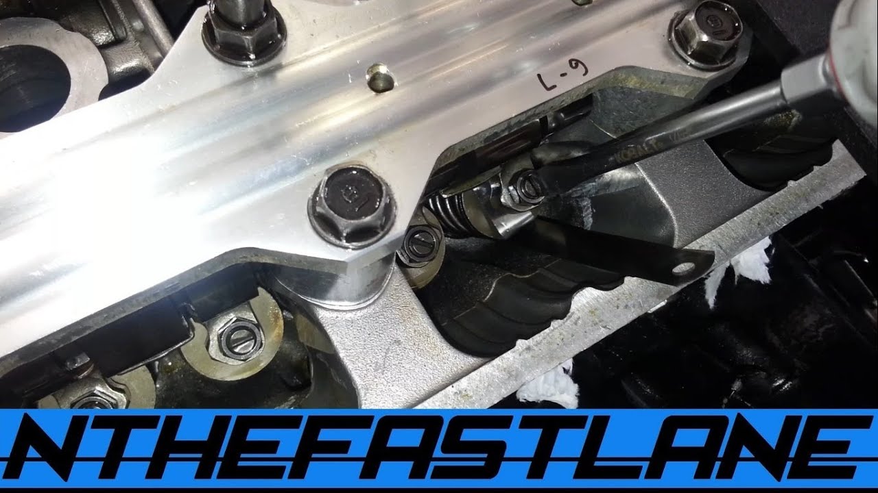 Valve Lash Adjustment For Honda B-series (Civic/Integra) 
