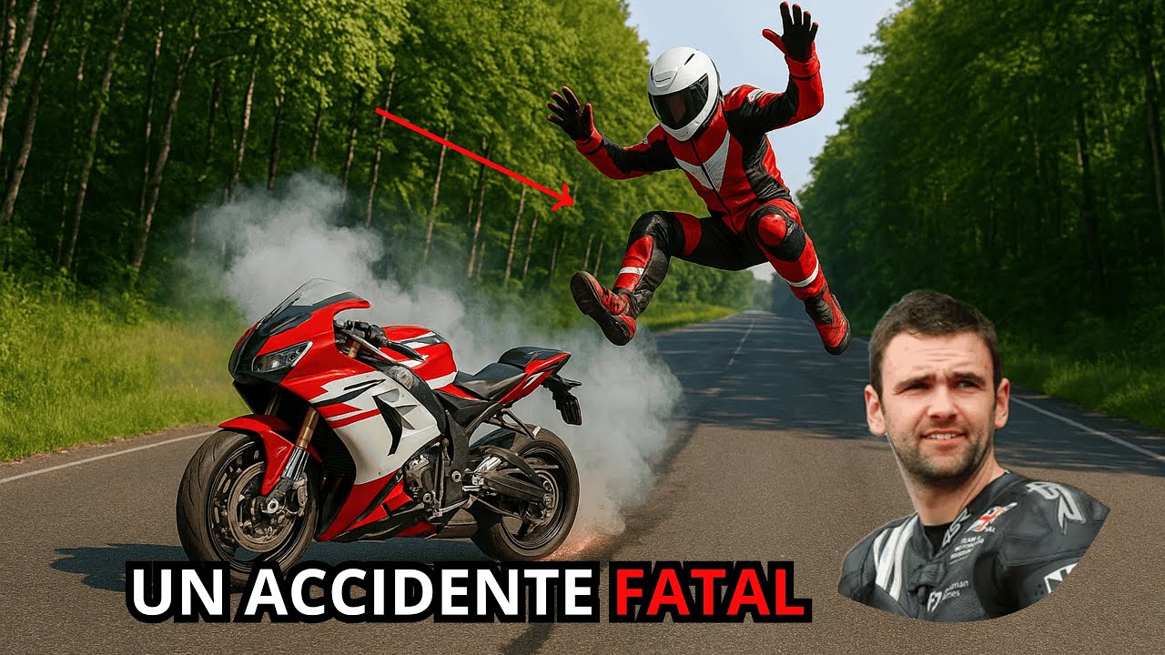 los ATERRADORES  últimos minutos de William Dunlop en la isla de man