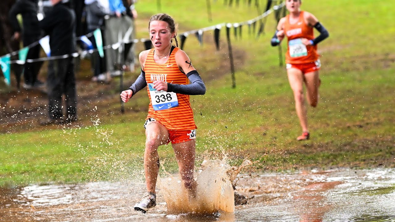 Эдди Ризтенхайн побеждает в женской гонке Nike Cross Nationals 2023 года [Полная гонка]