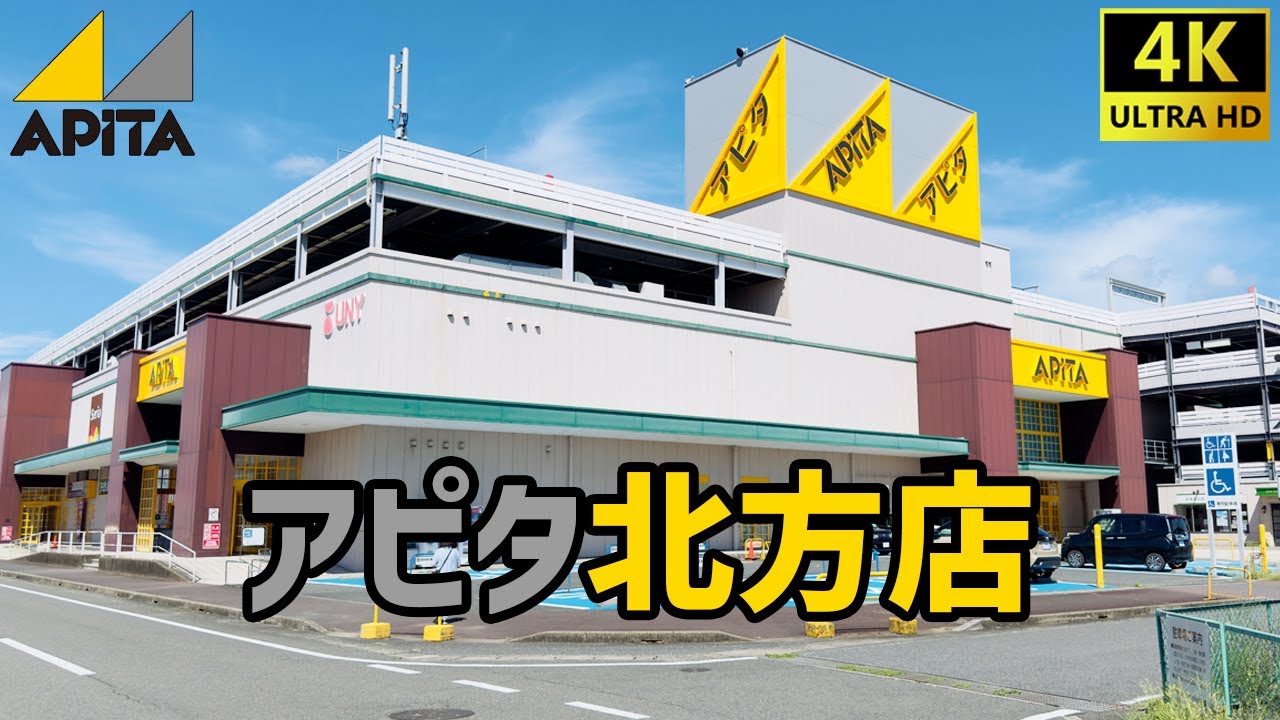 アピタ北方店を歩く APITA / Shopping Mall Walking Tour 【岐阜県本巣郡】