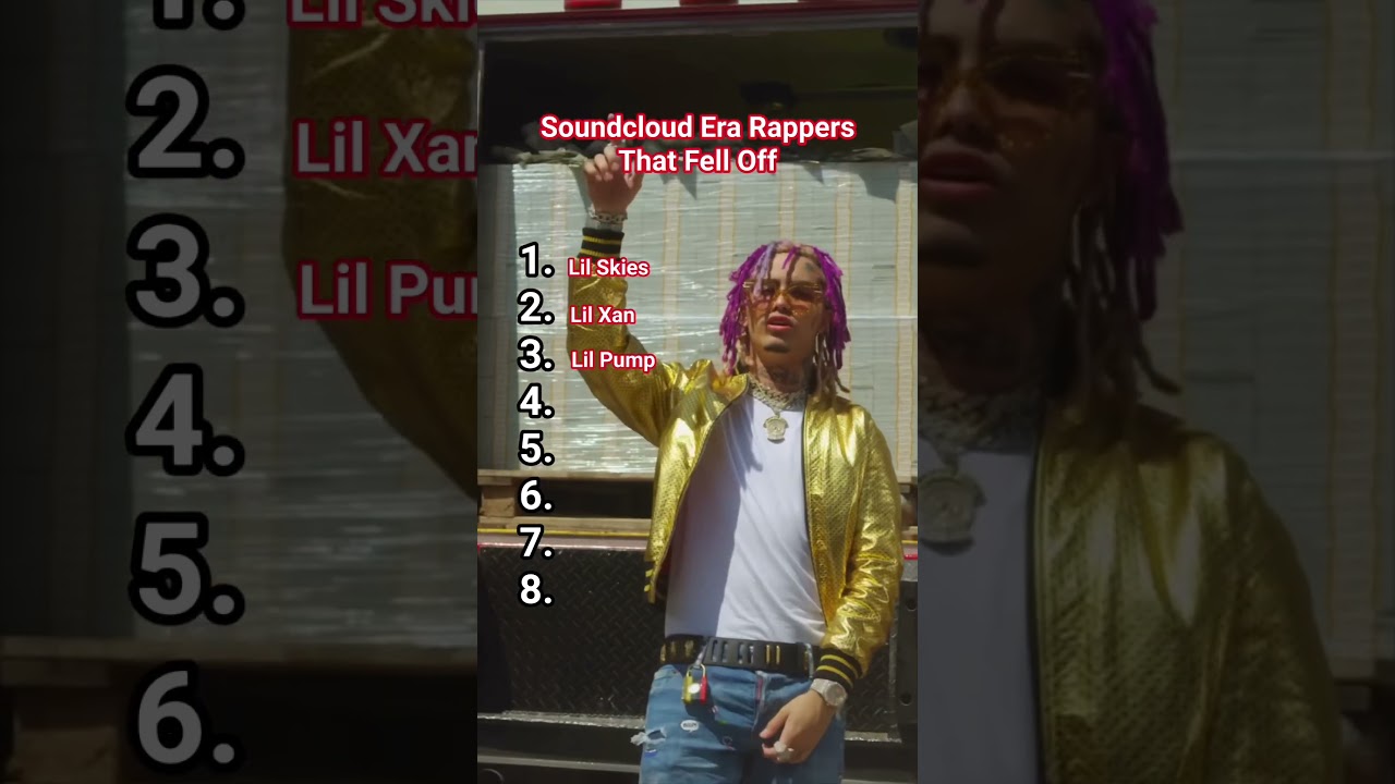 SoundCloud era rappers that fell off