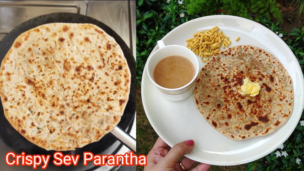 #SevParatha | Ratlami Sev Paratha | Namkeen Ka Paratha #QuickBreakfastRecipe #shorts #Sevparatha #breakfast