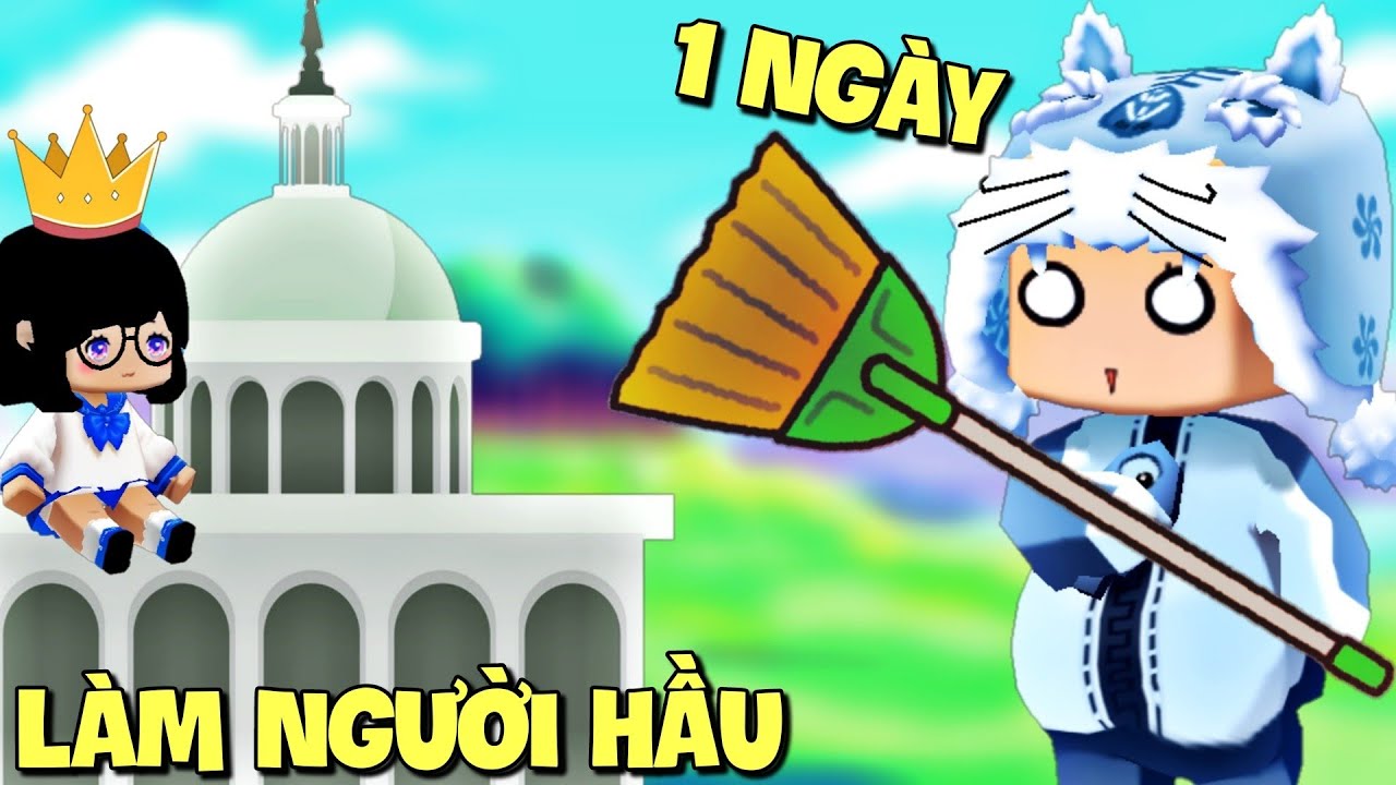 Meowpeo 1 ngày làm Người Hầu cho tiểu thư của Tổng Thống Donal Trump trong Mini World