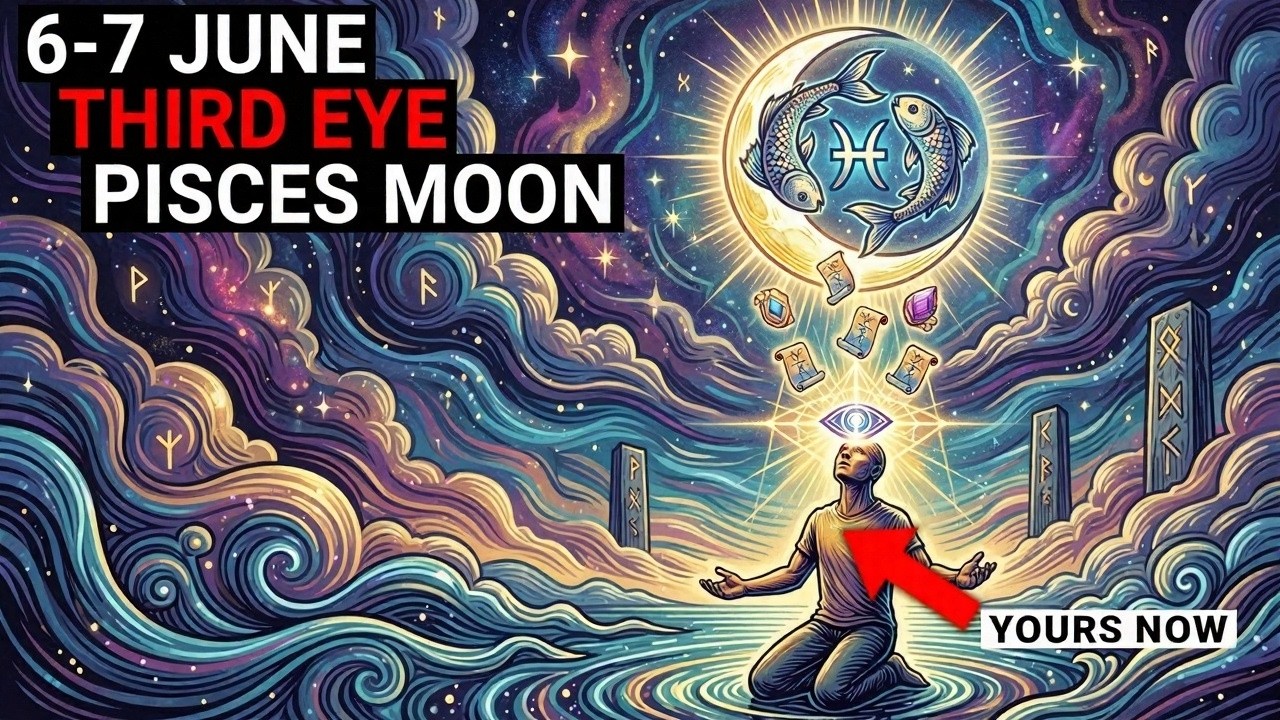 Pisces Moon Opens Your Third Eye - 5 Divine Messages You've Been Waiting For Will Reveal EVERYTHING)