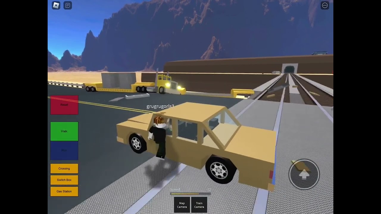 Playing train wrecker