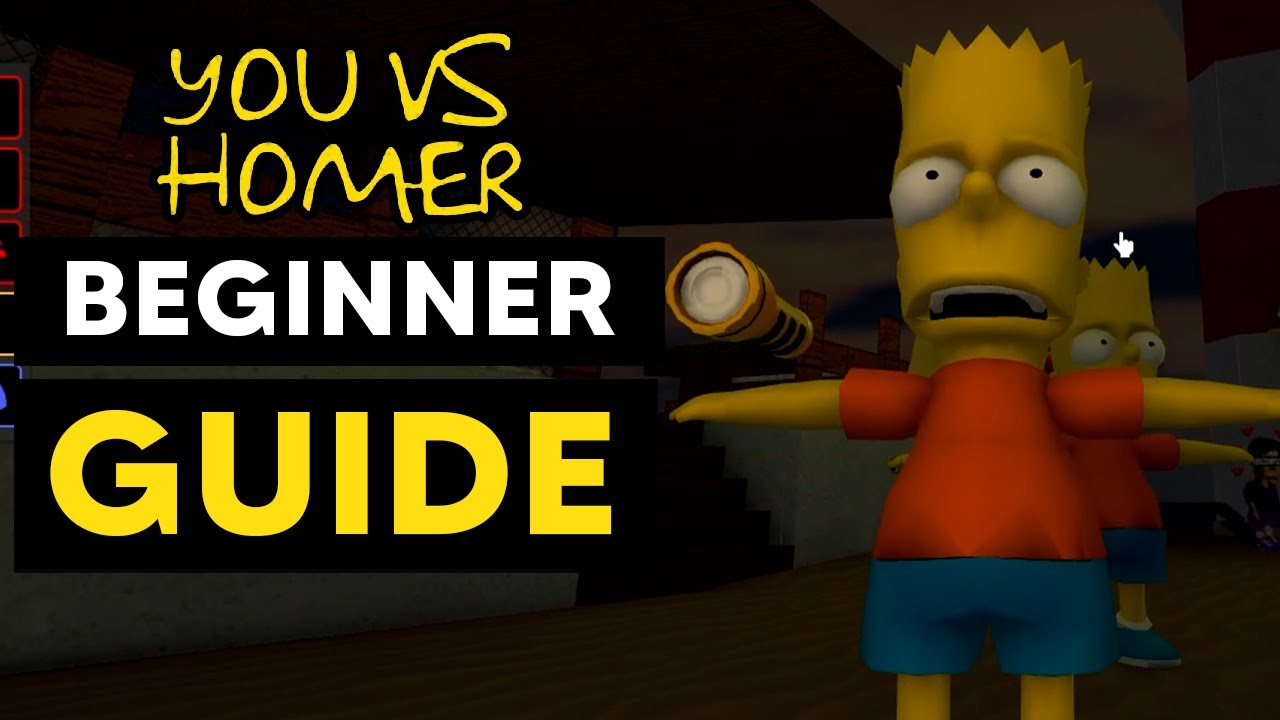 You Vs Homer Roblox Tutorial - You Vs Homer Complete Beginners Guide