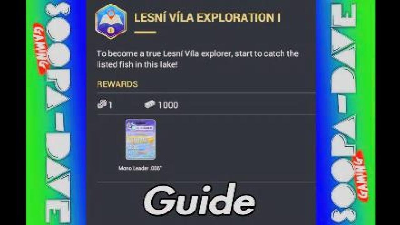 Lesni Vila Exploration 1 Mission - Fishing Planet