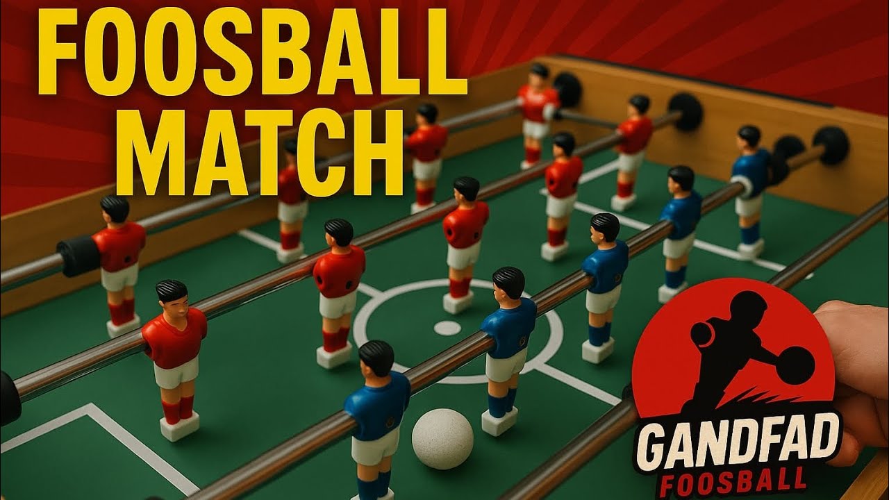 FOOSBALL WAR! Every Shot Counts 🔥 