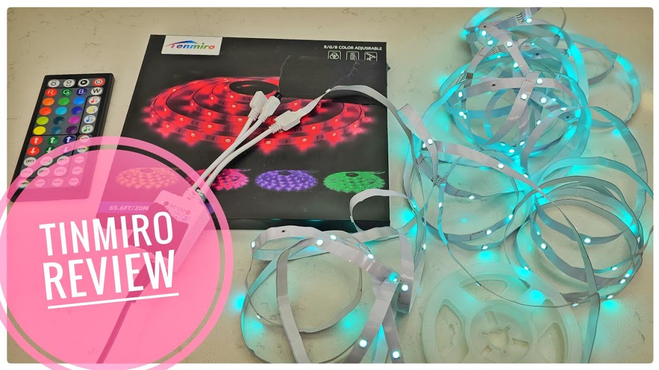 UNBOXING Tenmiro LED Strip Lights REVIEW & How to Cut