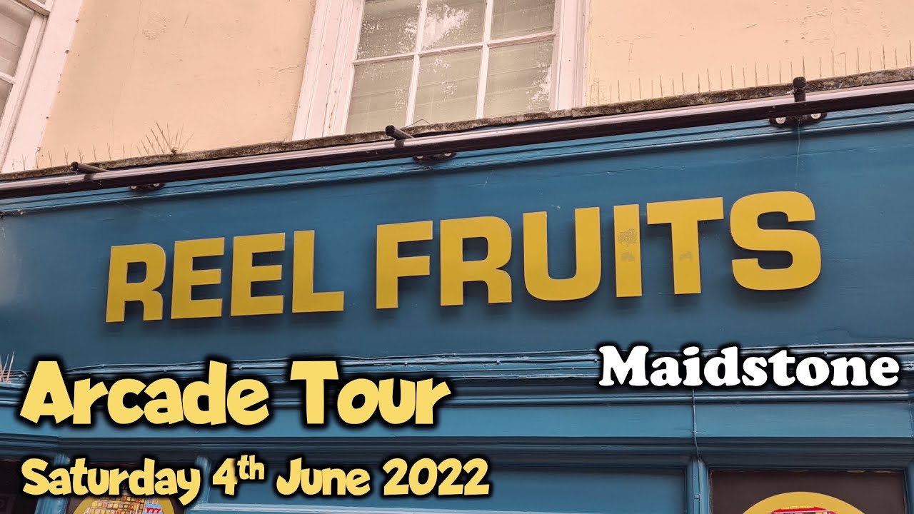 MR PS CLASSIC AMUSEMENTS - REEL FRUITS | First Arcade Tour