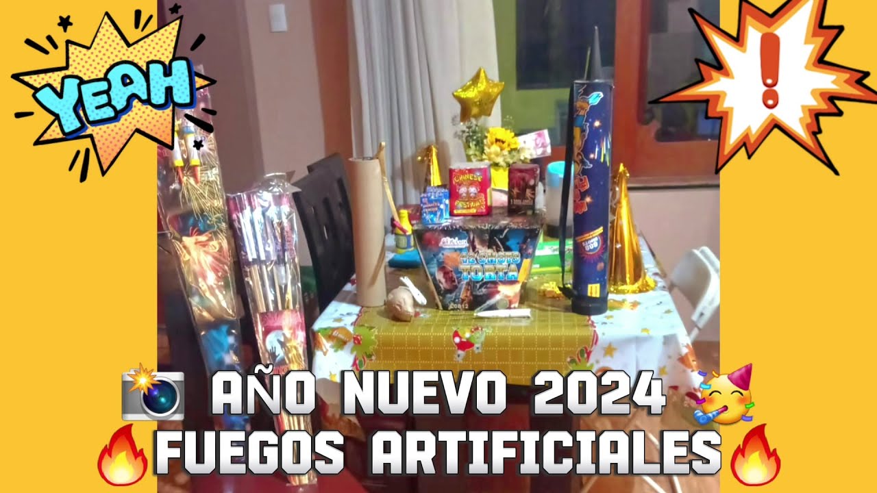 Fuegos Artificiales Año Nuevo Lima Perú (Comas)