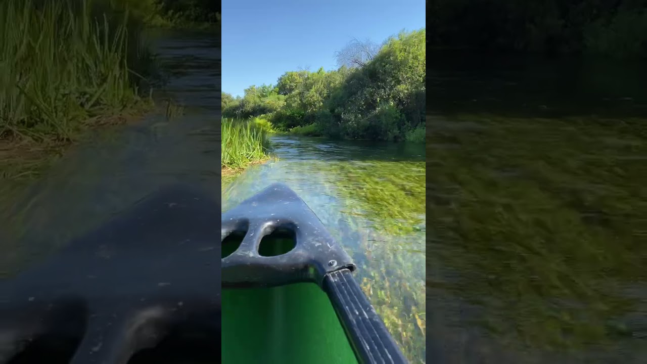 Fiume Tirino, il fiume pi&ugrave; pulito d&rsquo;Italia #abruzzo #capestrano #tirino #canoa #ilbosso