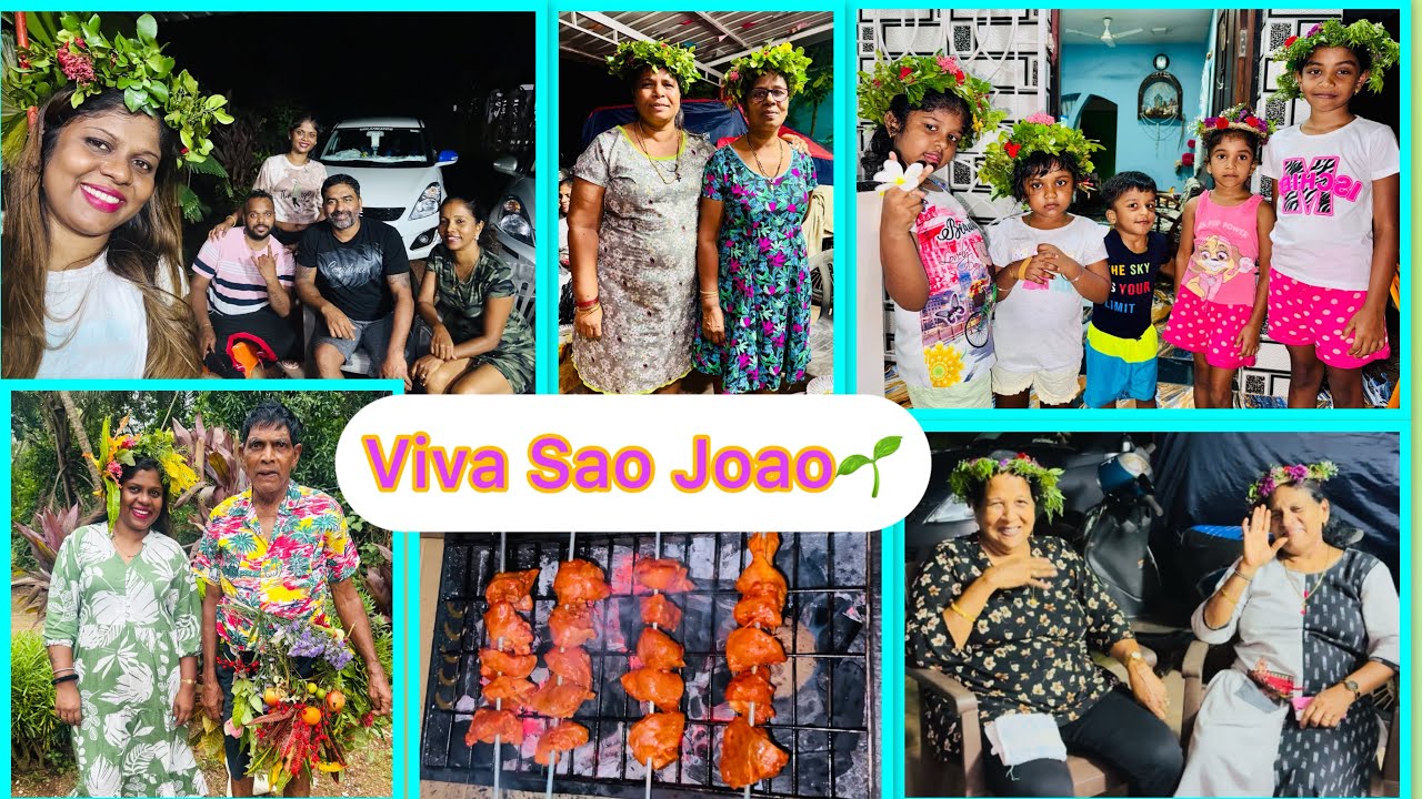 🌺Sao Joao🥭celebration 2025🌼with Family & friends🍾#goanvlogger #konkanivlog #saojoao @Keziahgomes0719