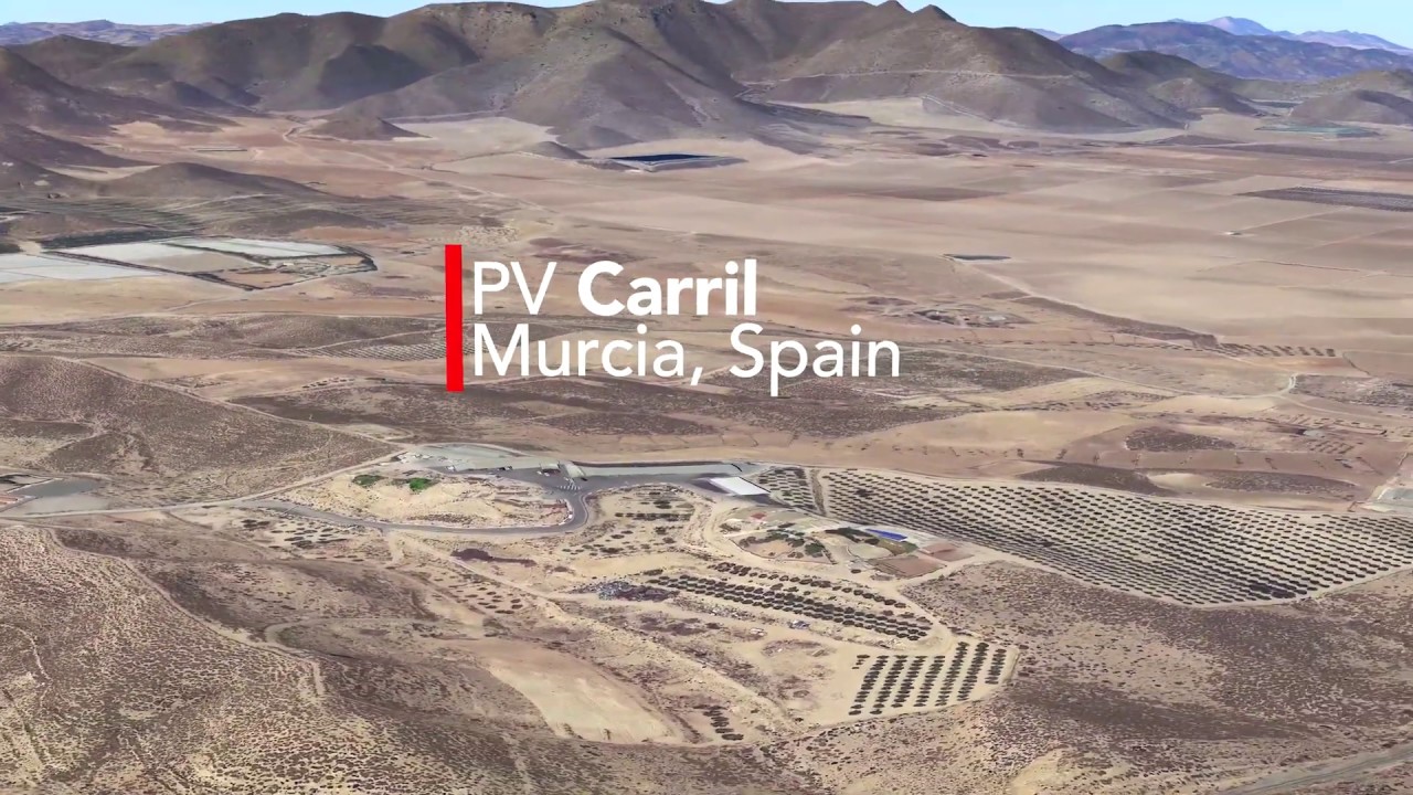 Planta solar fotovoltaica de Carril, en Murcia.