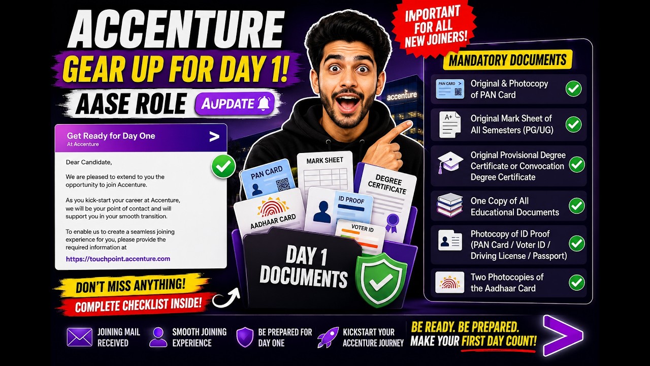 🚨 Обновление Accenture AASE: готовимся к первому дню | Разбор необходимых документов и процесса о...
