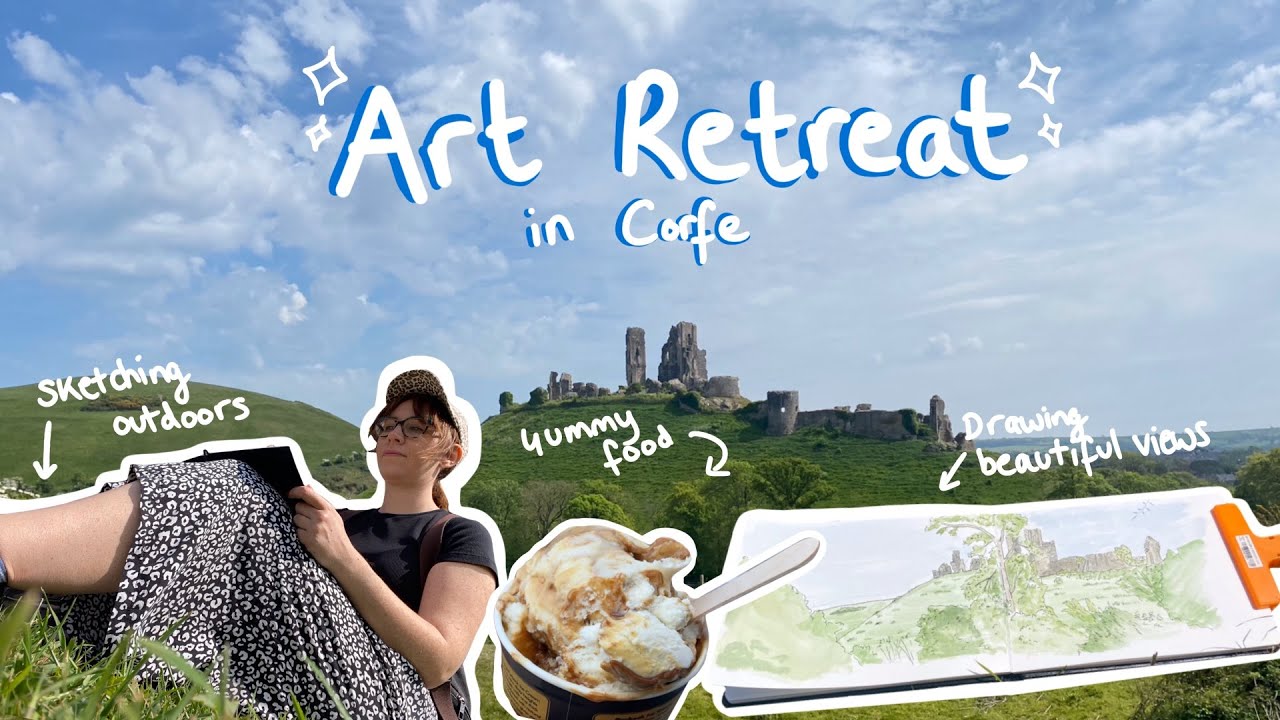 Art Retreat Vlog | Sketching, Camping and Exploring