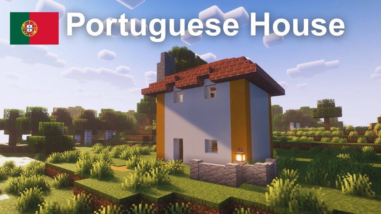 Simple Portugal House Tutorial – Easy Minecraft Build for Survival!