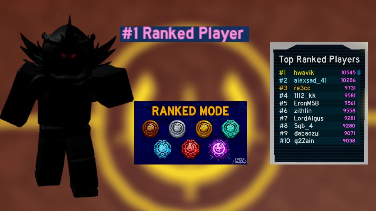 How Players get top 100 ranked in SSL (Roblox super striker league)