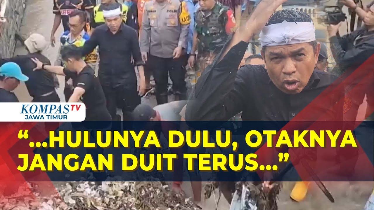 Dedi Mulyadi Turun Tangan! Bersama Warga Bersihkan Sungai Cipalabuan
