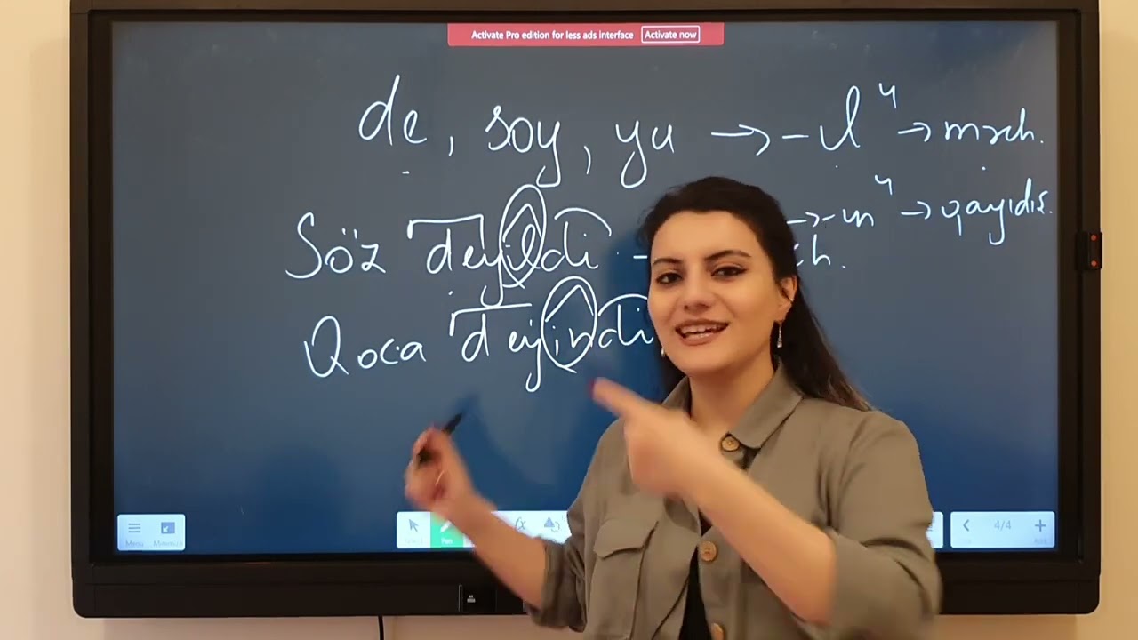 Feilin qrammatik məna növləri | Azərbaycan Dili | Miq və Sertifikasiya