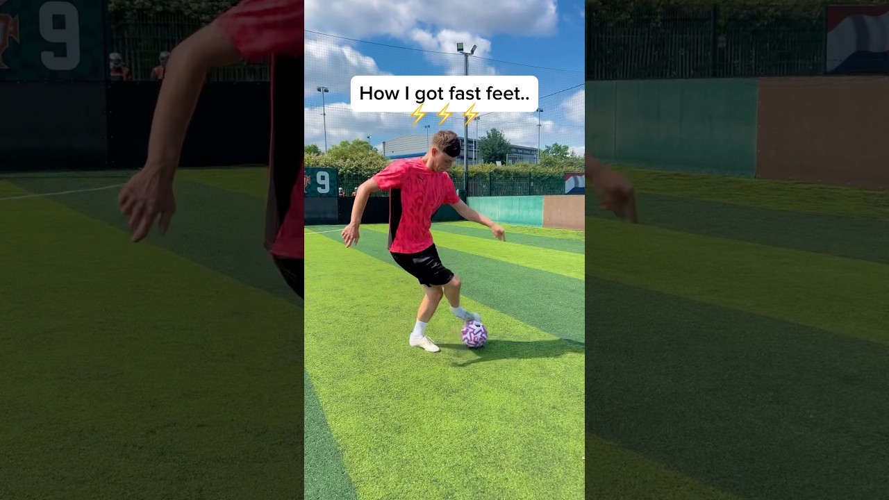 4 Drills To Get Fast Feet ⚽️🏎️💨 With FPRO!