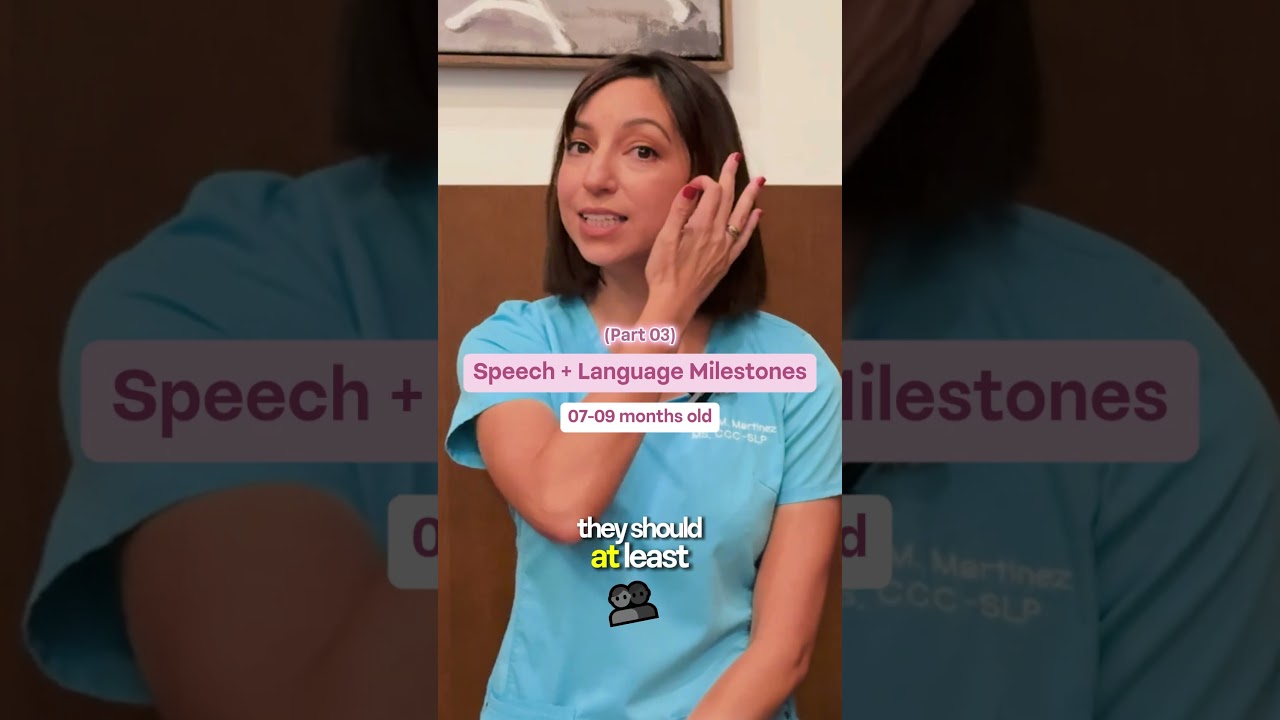 7-9 Month Baby Speech Milestones That Matter (From a Pediatric SLP)