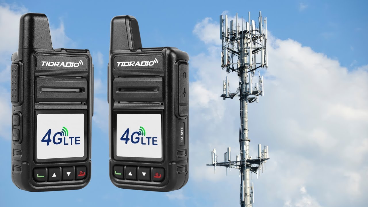 Радиостанции TID M15 PoC — простые системы сотовой связи.